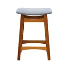 Banco Médio Confort Madeira Maciça Assento Anatômico Estofado