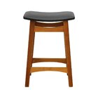 Banco Médio Confort Madeira Maciça Assento Anatômico Estofado