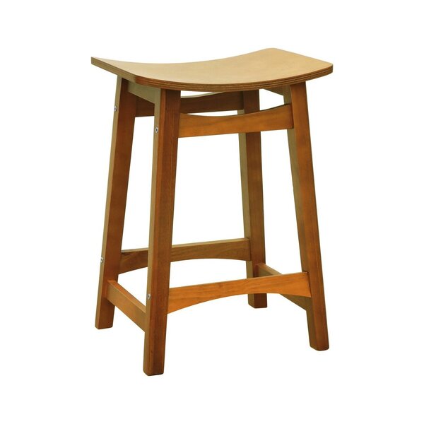 Banco Médio Confort Madeira Maciça Assento Anatômico Madeira