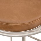 Banco Médio Cozinha Barzinho Metal Sunset Champanhe/durango K