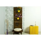 Banco Meditação Floral Eclipse Nogueira - Mão   Formão