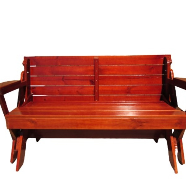 Banco Mesa Mogno + Apoio De Braços - 1,6 Metros