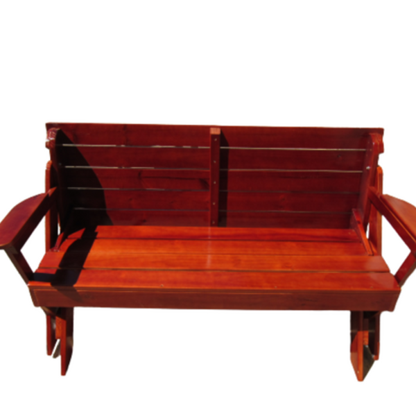 Banco Mesa Mogno + Apoio De Braços - 1 7 Metros