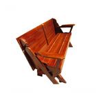 Banco Mesa Osmocolor Imbuia + Apoio De Braços - 1,6 Metros