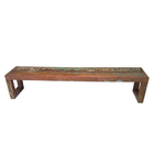 Banco Mineiro Harpia Em Madeira De Demolição - Cód 1546