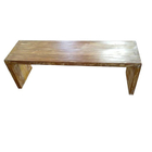 Banco Mineiro Paralelo Em Madeira De Demolição - Cód 335