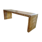 Banco Mineiro Paralelo Em Madeira De Demolição - Cód 335