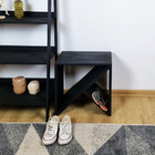 Banco Multifuncional Em Madeira - Preto