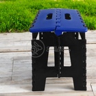 Banco Multiuso Dobrável Portátil Até 100kg Plástico Durável C