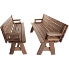 Banco Multiuso-mão E Formão - Nogueira