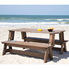 Banco Multiuso-mão E Formão - Nogueira