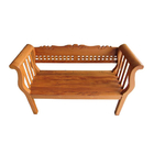 Banco Namoradeira Lady Em Madeira De Demolição - Cód 206