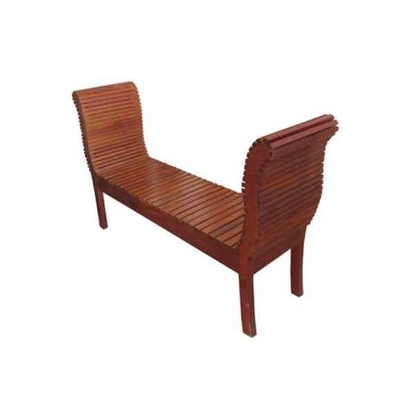 Banco Namoradeira Nashville Em Madeira De Demolição - Cód 2425