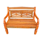 Banco Namoradeira Rústico Royal Em Madeira De Demolição - Cód