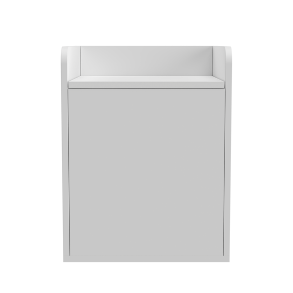 Banco Organizador - Puff Com Abertura  Caixa Organizadora - B