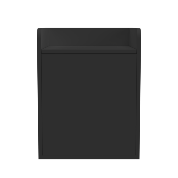 Banco Organizador - Puff Com Abertura  Caixa Organizadora - P