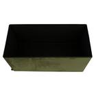 Banco Organizador Veludo Verde M 2102 - A\casa