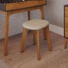 Banco Oval Happy - Castanho/cinza