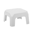 Banco para Banheiro 20,5x30cm Plástico Branca Astra
