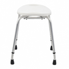 Banco para Banho 38x20x51cm Metal e Plastico Mebuki