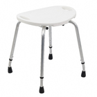 Banco para Banho 38x20x51cm Metal e Plastico Mebuki