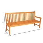 Banco Para Jardim 4 Lugares Ipanema