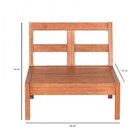 Banco Para Jardim Em Madeira Maciça Central Mistral Mestra Mo