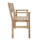 Banco para Jardim Madeira Bege Solis Origami  Naterial