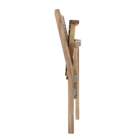 Banco para Jardim Madeira Bege Solis Origami  Naterial