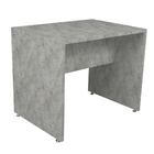 Banco Para Mesa De Estudo Quarto Cor Marmore Tam. 55cm