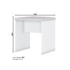 Banco Para Penteadeira Henri Henn