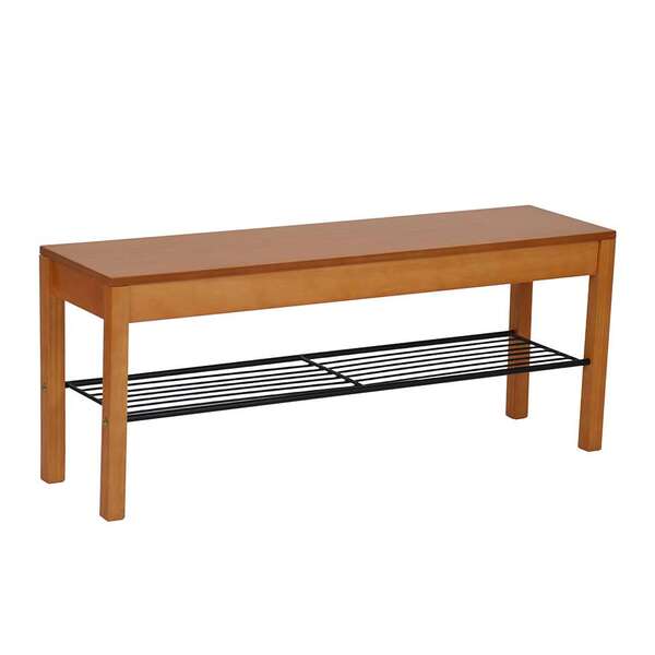 Banco Para Sala De Jantar Ella Castanho E Preto