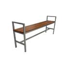 Banco Para Vestiário Linha Vestiário M31 Marrom