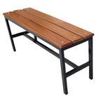 Banco Para Vestiário Linha Vestiário P Marrom