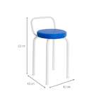 Banco Premium Branco E Azul