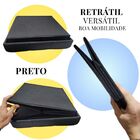 Banco Puff De Madeira E Tecido - Baú Guarda Volume Banquinho