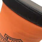 Banco Puff Redondo Tambor Pequeno Cor Laranja Moto 40x27cm