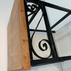 Banco Quadrado Em Madeira De Demolição