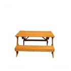 Banco Que Vira Mesa Angelim Pedra - 1,5 Metros