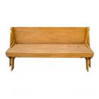 Banco Que Vira Mesa Com Verniz - 2 Metros