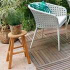 Banco Redondo 47 Natural