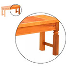 Banco Ripado 1 3m Madeira Maciça Natural