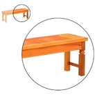 Banco Ripado 1 5m Madeira Maciça Natural