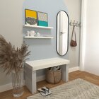 Banco Ripado 80 Para Hall De Entrada Ou Recepção Yescasa Bran