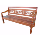 Banco Rústico Attrazione Em Madeira De Demolição - Cód 1460