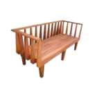 Banco Rústico Delfos Em Madeira De Demolição - Cód 2386