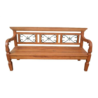 Banco Rústico Emma Em Madeira De Demolição - Cód 997