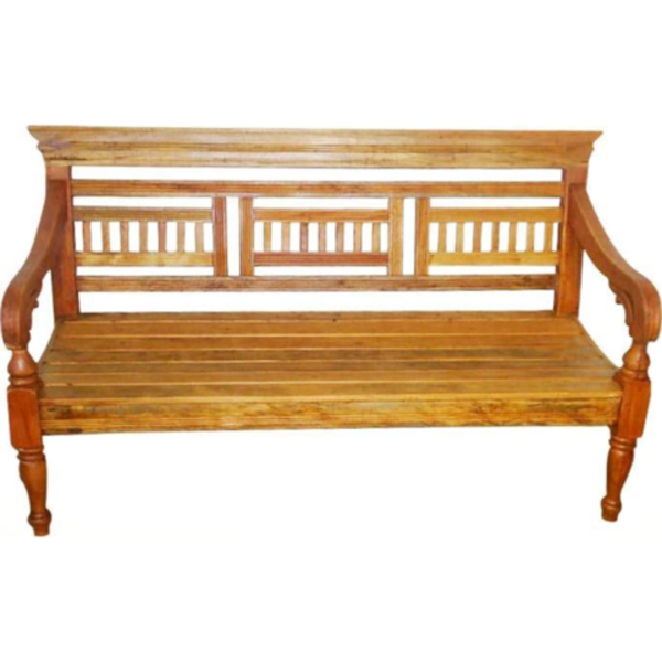 Banco Rústico Fernanda Em Madeira De Demolição - Cód 162