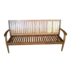 Banco Rústico Fresno Em Madeira De Demolição - Cód 2367