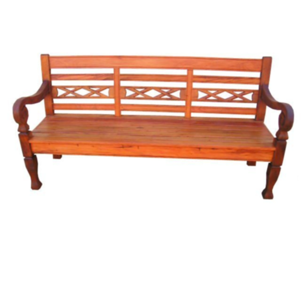 Banco Rústico Gaia Em Madeira De Demolição - Cód 1066